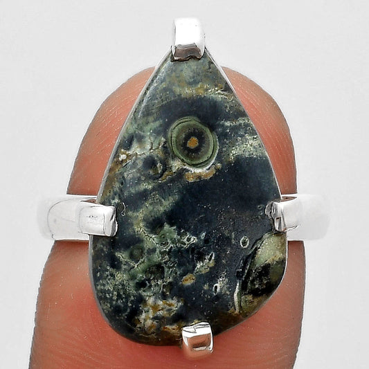 Natural Star Galaxy Jasper Ring size-8 R-1089 SDR187036