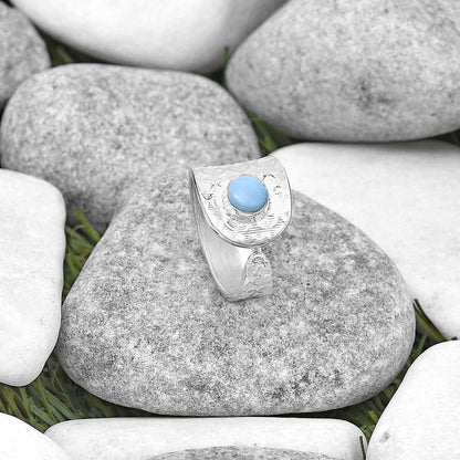 Adjustable - Natural Owyhee Opal Ring size-7 R-1319 SDR187088