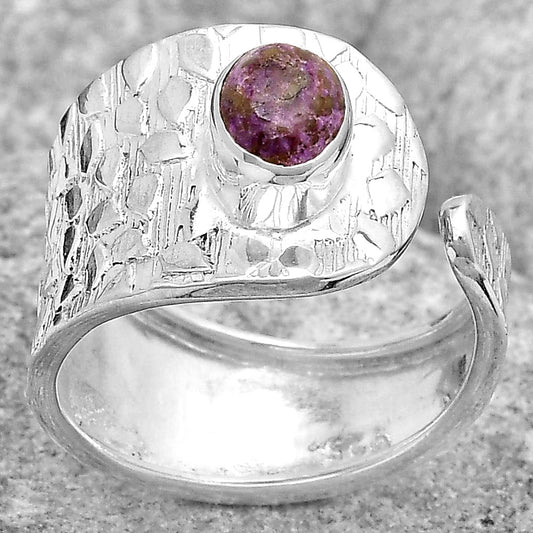 Adjustable Purpurite South Africa Ring size-7 R-1319 SDR187144