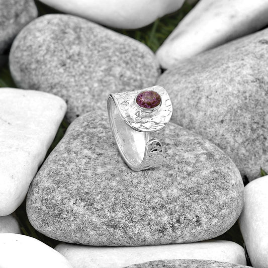 Adjustable Purpurite South Africa Ring size-7 R-1319 SDR187144
