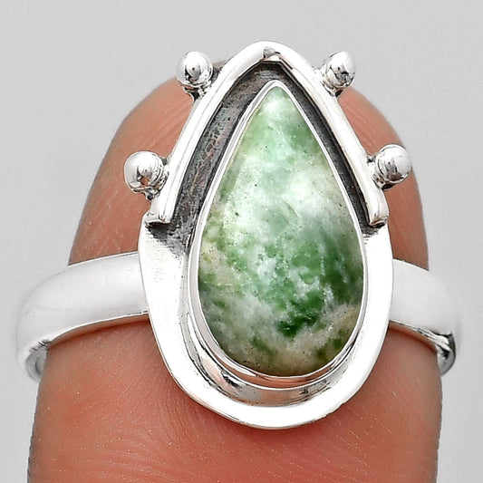 Natural Dioptase Ring size-8 R-1513 SDR187657