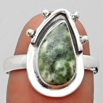 Natural Dioptase Ring size-8 R-1513 SDR187661