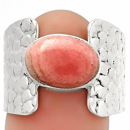 Natural Rhodochrosite Argentina Ring size-8.5 R-1450 SDR188358