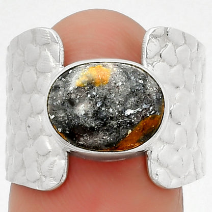 Natural Indian Blanket Jasper Ring size-8 R-1450 SDR188360