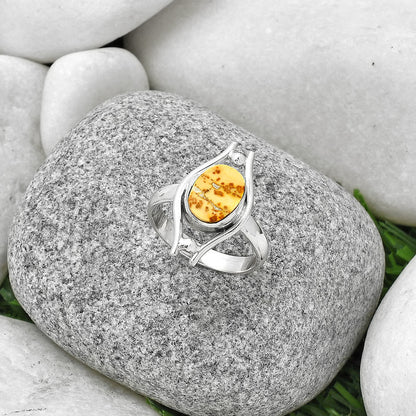 Natural Maligano Jasper - Indonesia Ring size-8 R-1663 SDR188604