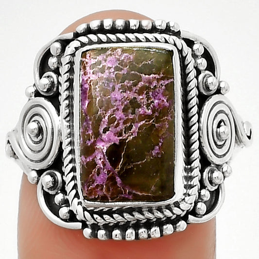 Natural Purpurite - South Africa Ring size-8.5 R-1291 SDR188727