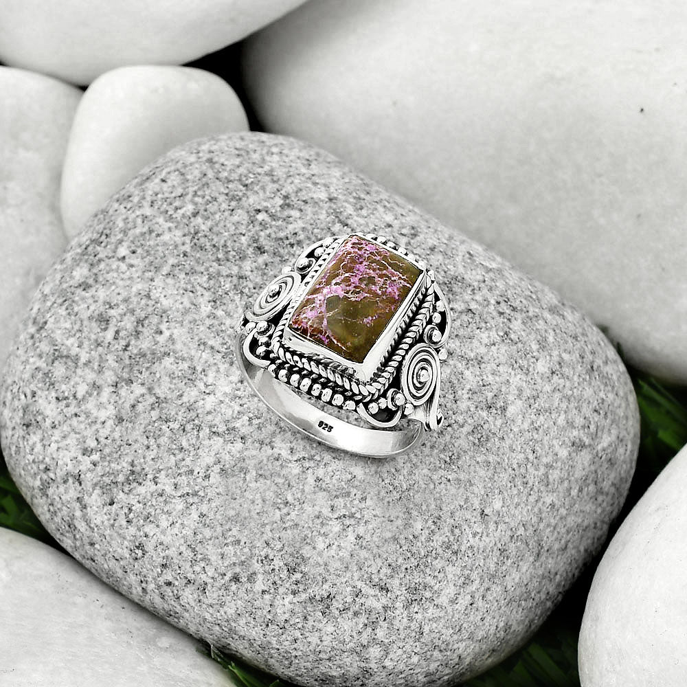 Natural Purpurite - South Africa Ring size-8.5 R-1291 SDR188727