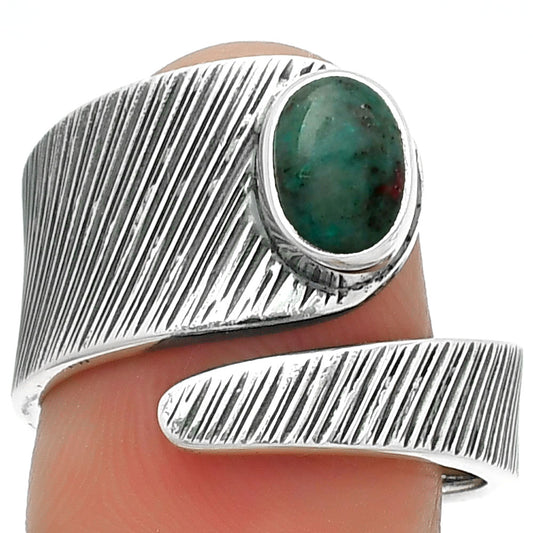 Adjustable - Sonora Sunrise - Cuprite Blood Ring size-8.5 R-1374 SDR188761