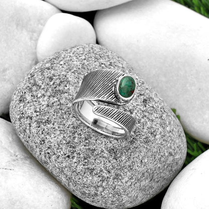 Adjustable - Sonora Sunrise - Cuprite Blood Ring size-8.5 R-1374 SDR188761