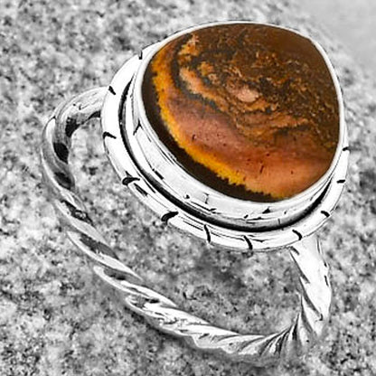 Natural Outback Jasper Ring size-8 R-1011 SDR188806