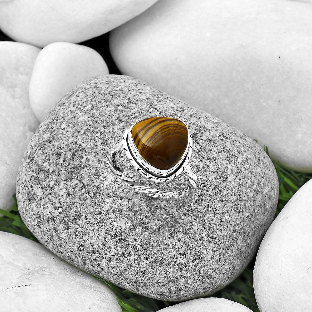 Natural Outback Jasper Ring size-8 R-1011 SDR188916