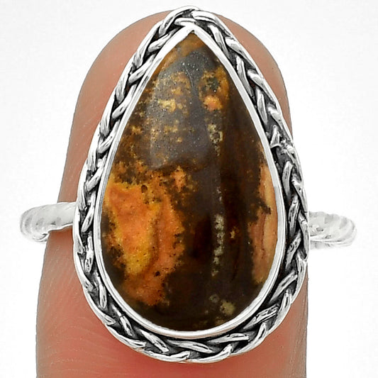 Natural Outback Jasper Ring size-8 R-1142 SDR188975