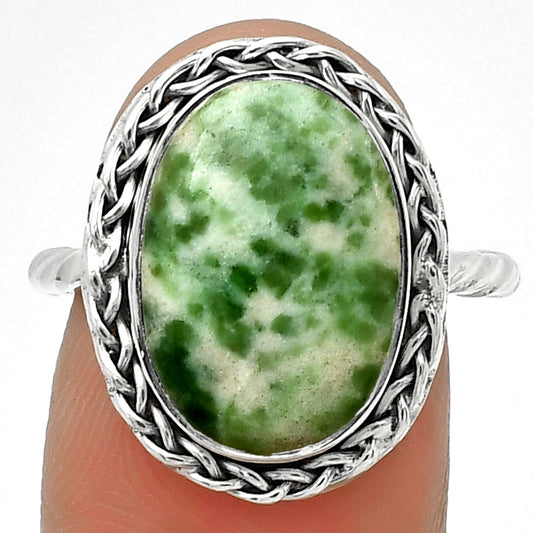 Natural Dioptase Ring size-7 R-1142 SDR188994