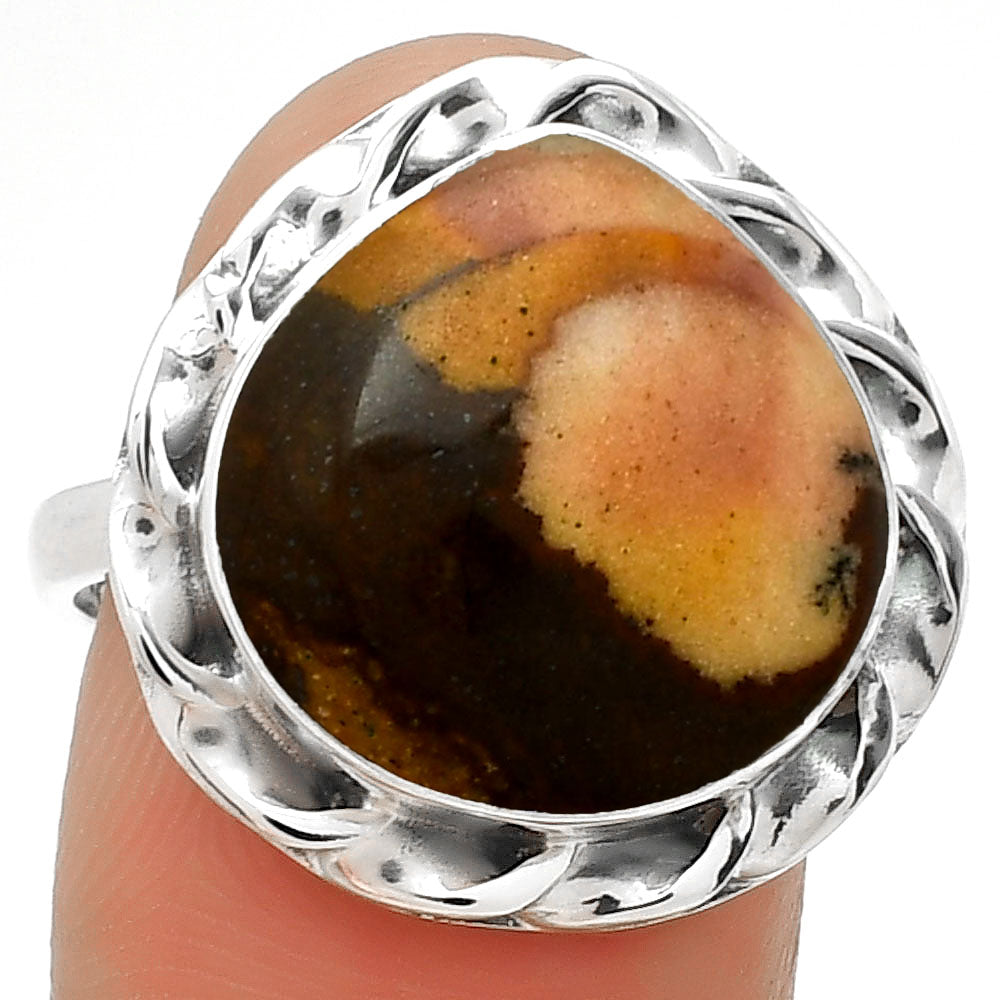 Natural Outback Jasper Ring size-9 R-1083 SDR189157