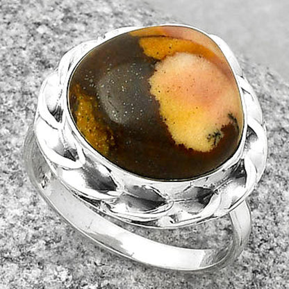 Natural Outback Jasper Ring size-9 R-1083 SDR189157
