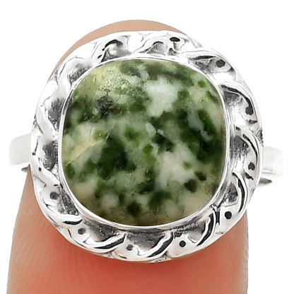 Natural Dioptase Ring size-8 R-1083 SDR189234