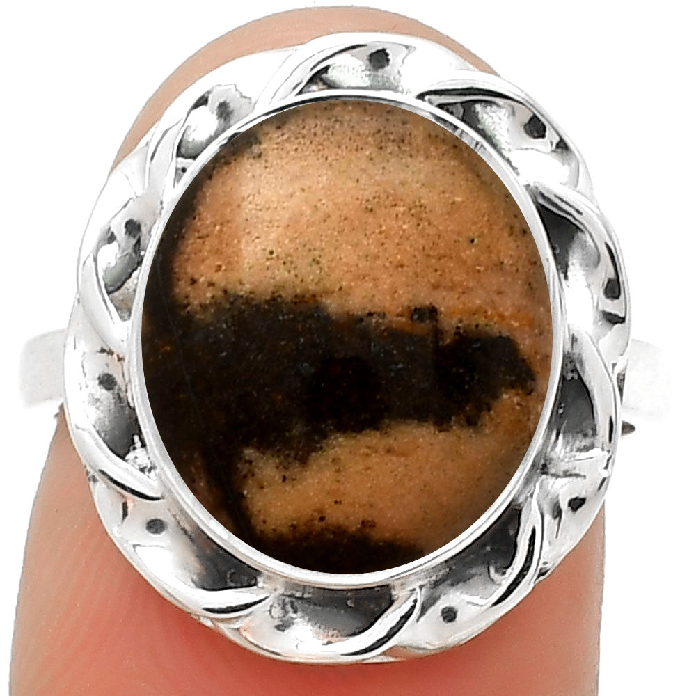 Natural Outback Jasper Ring size-7 R-1083 SDR189251