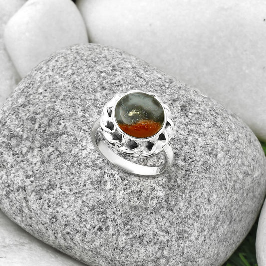 Natural Tabu Jasper Ring size-6 R-1083 SDR189264