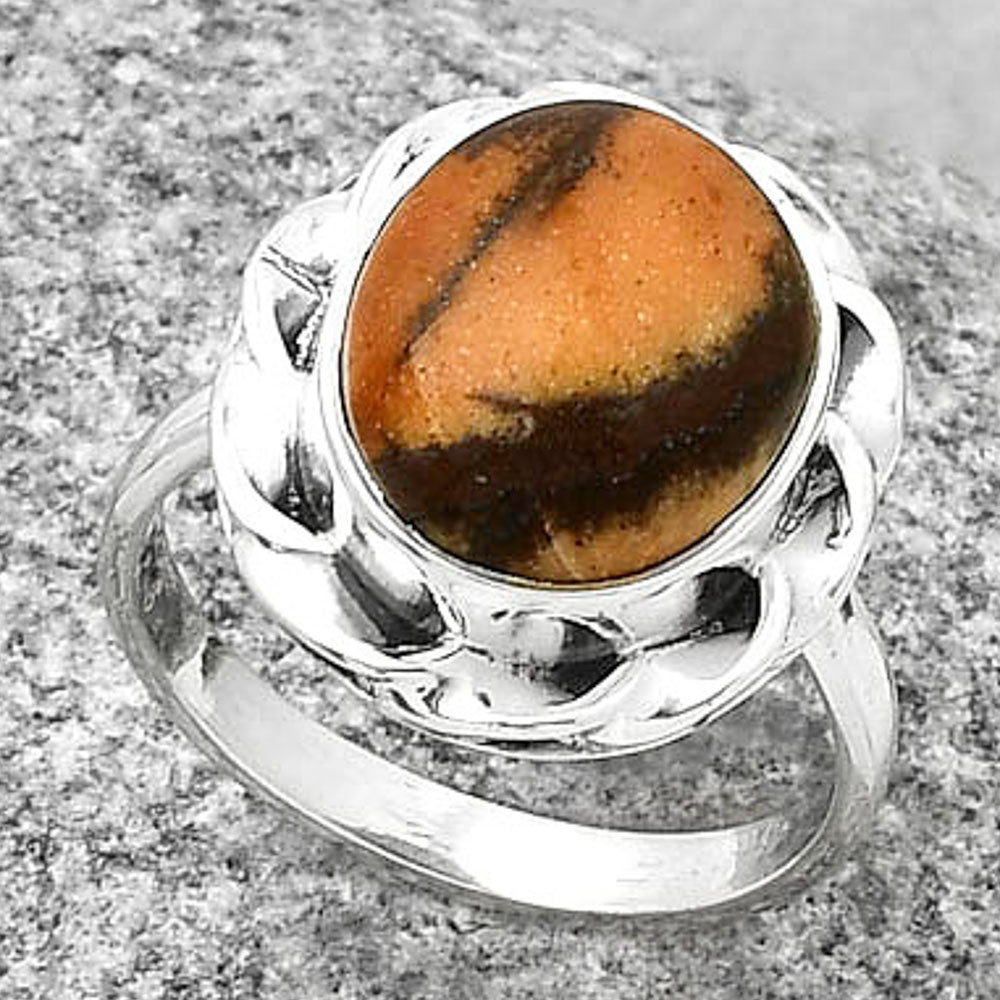 Natural Outback Jasper Ring size-7 R-1083 SDR189287