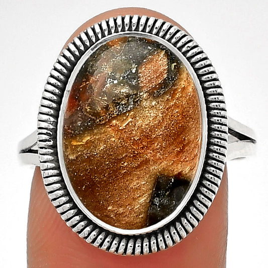Natural Tabu Jasper Ring size-9 R-1208 SDR189363