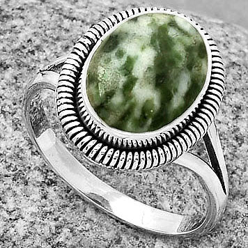 Natural Dioptase Ring size-9 R-1208 SDR189366