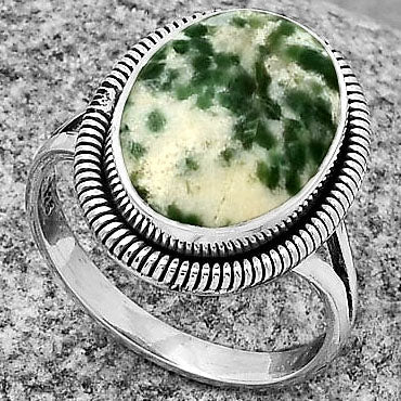 Natural Dioptase Ring size-8 R-1208 SDR189388