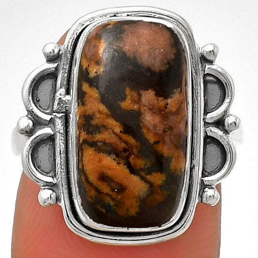 Natural Outback Jasper Ring size-7 R-1103 SDR189446