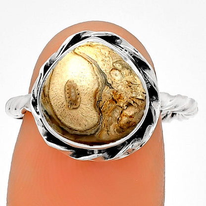 Natural Rock Calcy Ring size-7 R-1083 SDR189458