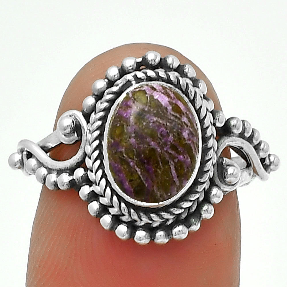 Natural Purpurite - South Africa Ring size-7 R-1238 SDR189636