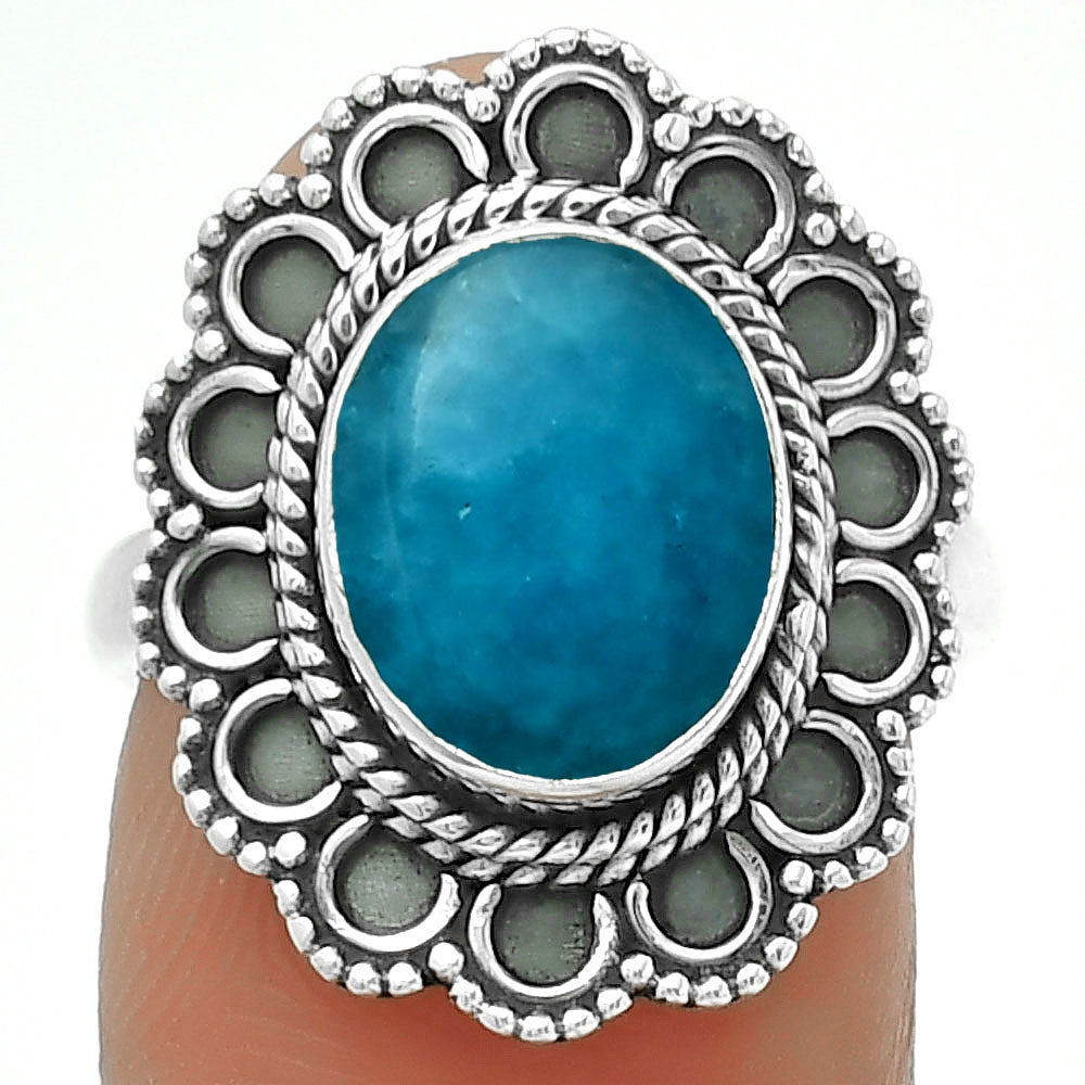 Natural Smithsonite Ring size-7 R-1256 SDR189681