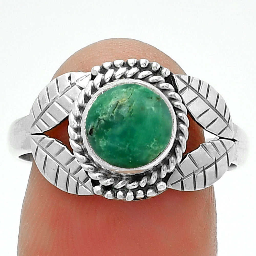 Natural Larsonite Jasper Ring size-8.5 R-1387 SDR190045