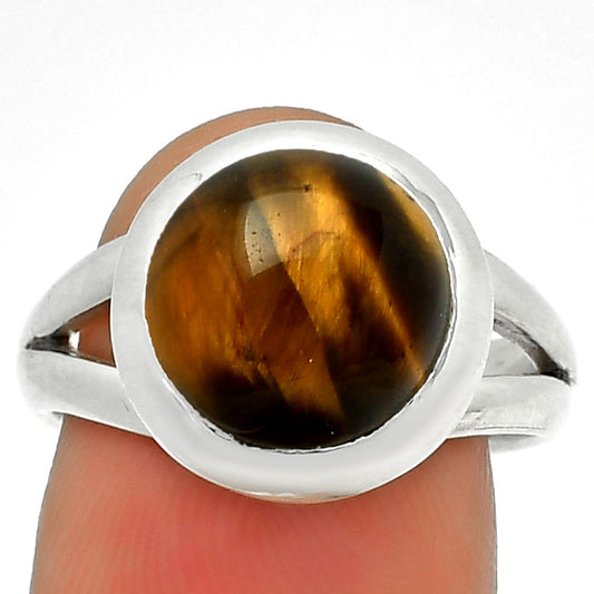 Natural Tiger Eye - Africa Ring size-7 R-1005 SDR190216