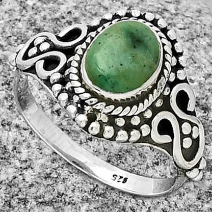 Natural Larsonite Jasper Ring size-8 R-1345 SDR190288