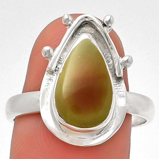 Natural Imperial Jasper - Mexico Ring size-8 R-1513 SDR190338