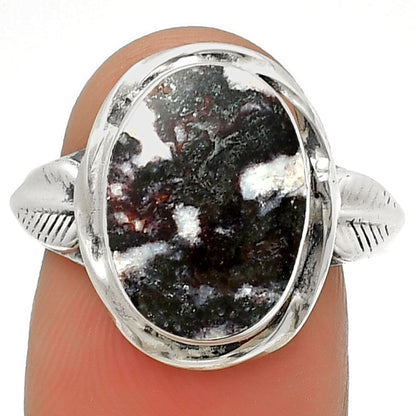 Natural Indian Blanket Jasper Ring size-7.5 R-1083 SDR190423