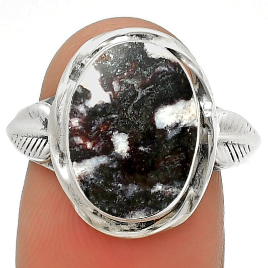 Natural Indian Blanket Jasper Ring size-7.5 R-1083 SDR190423