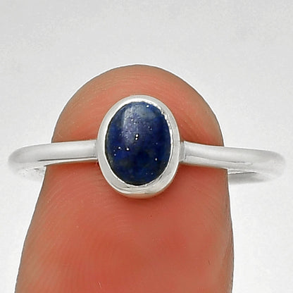 Natural Lapis Lazuli - Afghanistan Ring size-8.5 R-1004 SDR190461