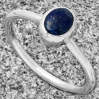 Natural Lapis Lazuli - Afghanistan Ring size-8.5 R-1004 SDR190461