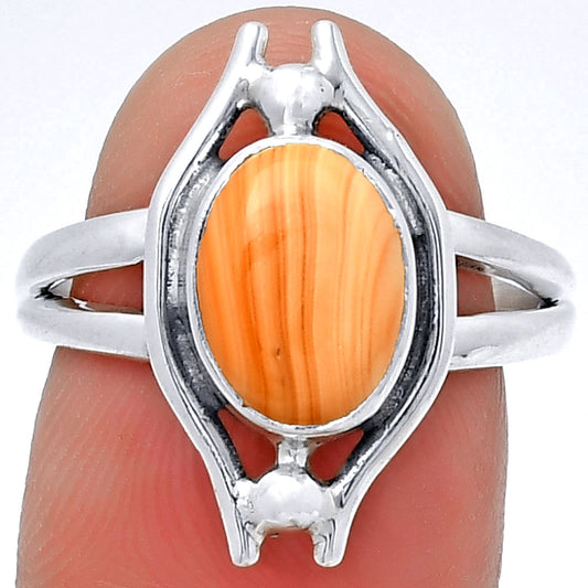 Natural Spiny Oyster Shell - Arizona Ring size-7 R-1663 SDR190758