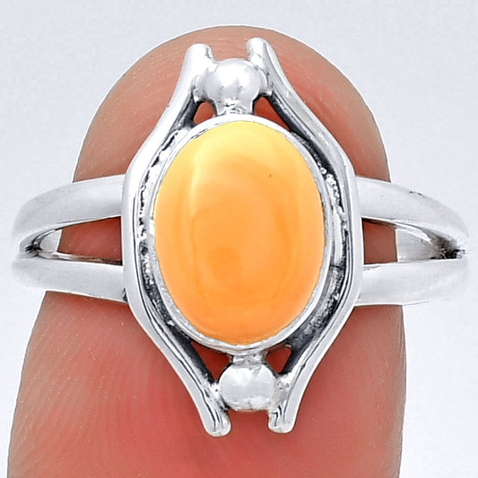 Natural Spiny Oyster Shell Arizona Ring size-7.5 R-1663 SDR190764