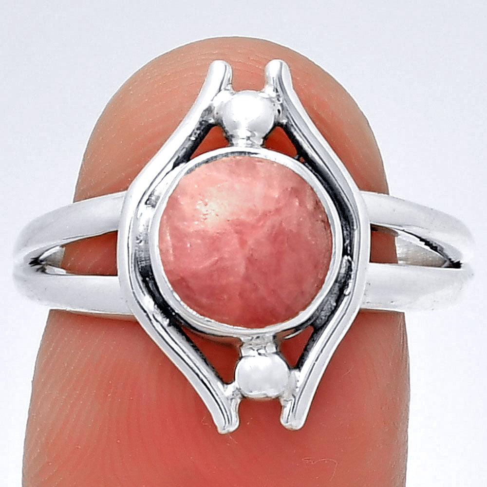 Natural Rhodochrosite Argentina Ring size-8 R-1663 SDR190770