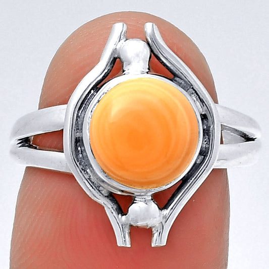 Natural Spiny Oyster Shell - Arizona Ring size-7 R-1663 SDR190774