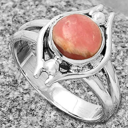 Natural Rhodochrosite Argentina Ring size-7.5 R-1663 SDR190778