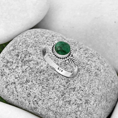 Natural Larsonite Jasper Ring size-8.5 R-1403 SDR190841