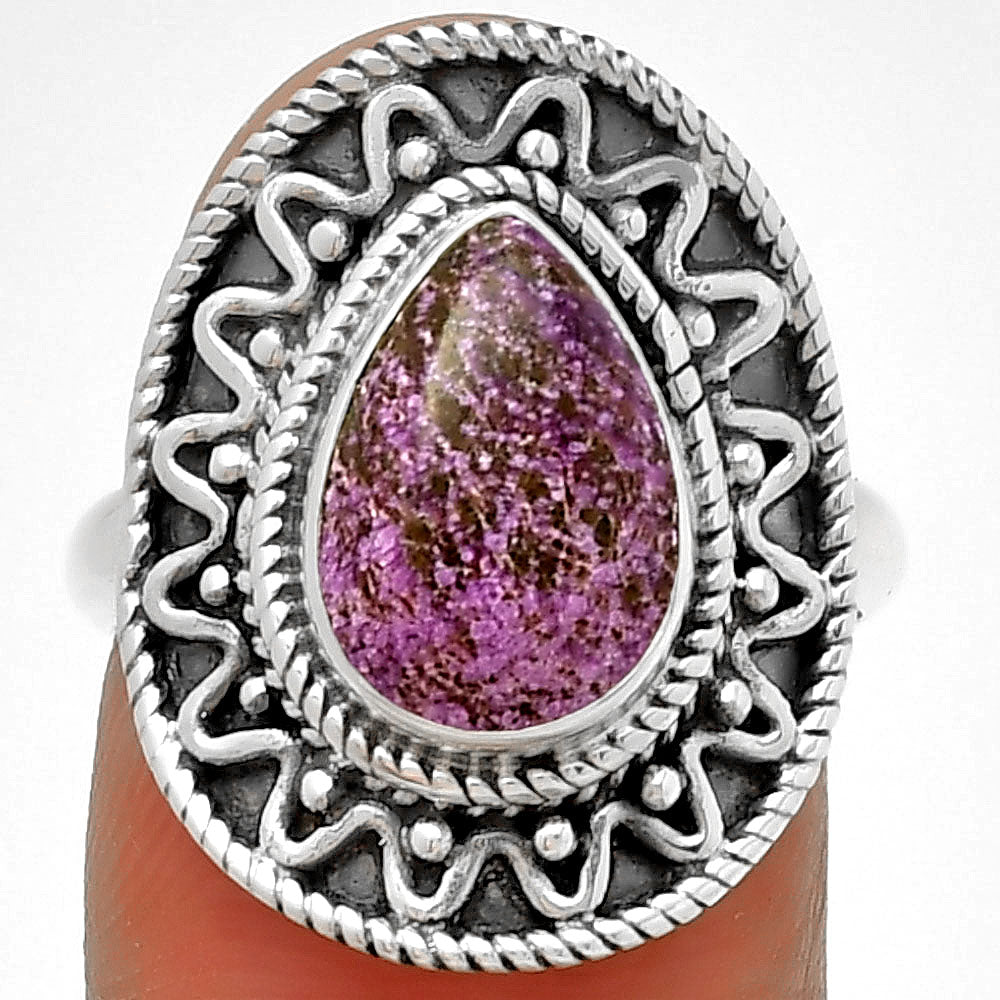Natural Purpurite - South Africa Ring size-7 R-1501 SDR191215