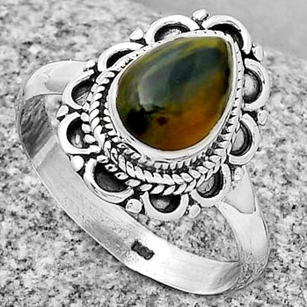 Natural Pietersite - Namibia Ring size-9 R-1256 SDR191278