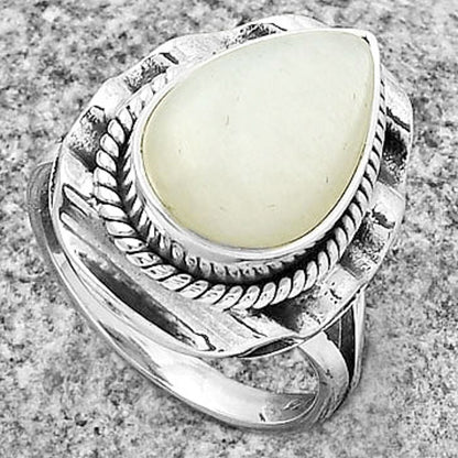 Natural Srilankan Moonstone Ring size-7 R-1212 SDR191556