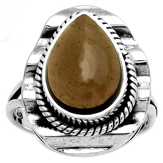 Natural Smoky Quartz - Brazil Ring size-7 R-1212 SDR191600