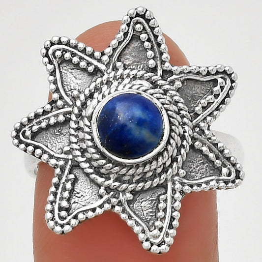 Natural Lapis Lazuli - Afghanistan Ring size-8.5 R-1146 SDR191635
