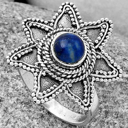 Natural Lapis Lazuli - Afghanistan Ring size-8.5 R-1146 SDR191635